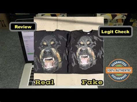 givenchy rottweiler t shirt real vs fake|is givenchy real.